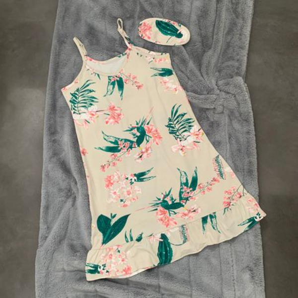 Comfortable Nightdress - Pyjamas - Floral - Image 2