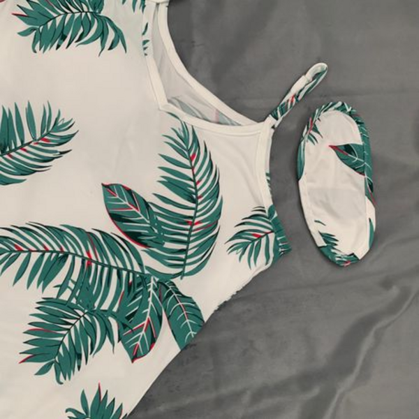 Comfortable Nightdress - Pyjamas - Tropical Leaf - Image 3