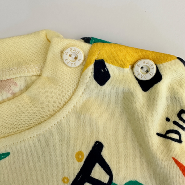 Boys Winter Long Sleeve Cotton Pyjamas/Sleepwear - Big Dino - Image 4